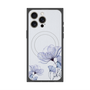 プレミアムパネル with MagSafe［ Natural Flower - blue ］