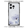 プレミアムパネル with MagSafe［ Natural Flower - blue ］