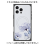 プレミアムパネル with MagSafe［ Natural Flower - blue ］