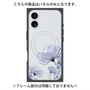 プレミアムパネル with MagSafe［ Natural Flower - blue ］