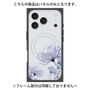 プレミアムパネル with MagSafe［ Natural Flower - blue ］
