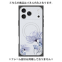 プレミアムパネル with MagSafe［ Natural Flower - blue ］