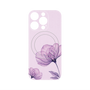 プレミアムパネル with MagSafe［ Natural Flower - Purple ］