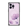 プレミアムパネル with MagSafe［ Natural Flower - Purple ］