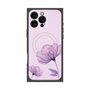 プレミアムパネル with MagSafe［ Natural Flower - Purple ］