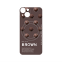 プレミアムパネル with MagSafe［ BROWN-Chocolate ］