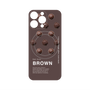 プレミアムパネル with MagSafe［ BROWN-Chocolate ］