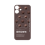 プレミアムパネル with MagSafe［ BROWN-Chocolate ］