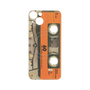 プレミアムパネル with MagSafe［ RETORO CASSETTE TAPE - Skeleton Orange ］