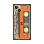 プレミアムパネル with MagSafe［ RETORO CASSETTE TAPE - Skeleton Orange ］