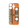 プレミアムパネル with MagSafe［ RETORO CASSETTE TAPE - Skeleton Orange ］