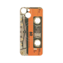 プレミアムパネル with MagSafe［ RETORO CASSETTE TAPE - Skeleton Orange ］