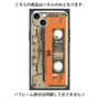 プレミアムパネル with MagSafe［ RETORO CASSETTE TAPE - Skeleton Orange ］