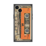 プレミアムパネル with MagSafe［ RETORO CASSETTE TAPE - Skeleton Orange ］