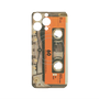プレミアムパネル with MagSafe［ RETORO CASSETTE TAPE - Skeleton Orange ］