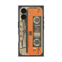 プレミアムパネル with MagSafe［ RETORO CASSETTE TAPE - Skeleton Orange ］