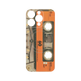 プレミアムパネル with MagSafe［ RETORO CASSETTE TAPE - Skeleton Orange ］