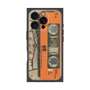 プレミアムパネル with MagSafe［ RETORO CASSETTE TAPE - Skeleton Orange ］