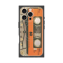 プレミアムパネル with MagSafe［ RETORO CASSETTE TAPE - Skeleton Orange ］