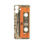 プレミアムパネル with MagSafe［ RETORO CASSETTE TAPE - Skeleton Orange ］