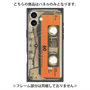 プレミアムパネル with MagSafe［ RETORO CASSETTE TAPE - Skeleton Orange ］