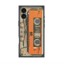 プレミアムパネル with MagSafe［ RETORO CASSETTE TAPE - Skeleton Orange ］