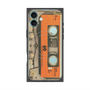 プレミアムパネル with MagSafe［ RETORO CASSETTE TAPE - Skeleton Orange ］