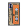 プレミアムパネル with MagSafe［ RETORO CASSETTE TAPE - Skeleton Orange ］