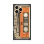 プレミアムパネル with MagSafe［ RETORO CASSETTE TAPE - Skeleton Orange ］