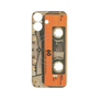 プレミアムパネル with MagSafe［ RETORO CASSETTE TAPE - Skeleton Orange ］
