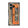 プレミアムパネル with MagSafe［ RETORO CASSETTE TAPE - Skeleton Orange ］
