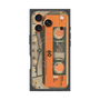 プレミアムパネル with MagSafe［ RETORO CASSETTE TAPE - Skeleton Orange ］