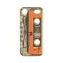 プレミアムパネル with MagSafe［ RETORO CASSETTE TAPE - Skeleton Orange ］