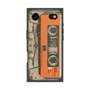 プレミアムパネル with MagSafe［ RETORO CASSETTE TAPE - Skeleton Orange ］