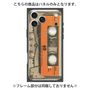 プレミアムパネル with MagSafe［ RETORO CASSETTE TAPE - Skeleton Orange ］