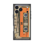 プレミアムパネル with MagSafe［ RETORO CASSETTE TAPE - Skeleton Orange ］