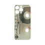 プレミアムパネル with MagSafe［ RETORO CASSETTE TAPE - Skeleton Red ］