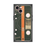 プレミアムパネル with MagSafe［ RETORO CASSETTE TAPE - Opacity Black ］