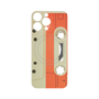 プレミアムパネル with MagSafe［ RETORO CASSETTE TAPE - Opacity White ］