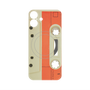 プレミアムパネル with MagSafe［ RETORO CASSETTE TAPE - Opacity White ］