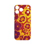 プレミアムパネル with MagSafe［ y2k(Year2000) - Flower - Orange purple ］