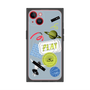 プレミアムパネル with MagSafe［ Playful sticker - Dusty Blue ］