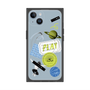 プレミアムパネル with MagSafe［ Playful sticker - Dusty Blue ］