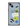 プレミアムパネル with MagSafe［ Playful sticker - Dusty Blue ］