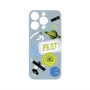 プレミアムパネル with MagSafe［ Playful sticker - Dusty Blue ］