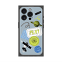 プレミアムパネル with MagSafe［ Playful sticker - Dusty Blue ］