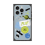 プレミアムパネル with MagSafe［ Playful sticker - Dusty Blue ］