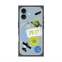 プレミアムパネル with MagSafe［ Playful sticker - Dusty Blue ］