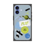 プレミアムパネル with MagSafe［ Playful sticker - Dusty Blue ］