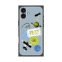 プレミアムパネル with MagSafe［ Playful sticker - Dusty Blue ］